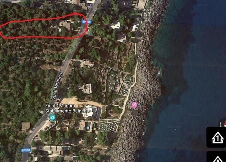 Villetta Dagre Fronte Mare Marittima Exteriör bild