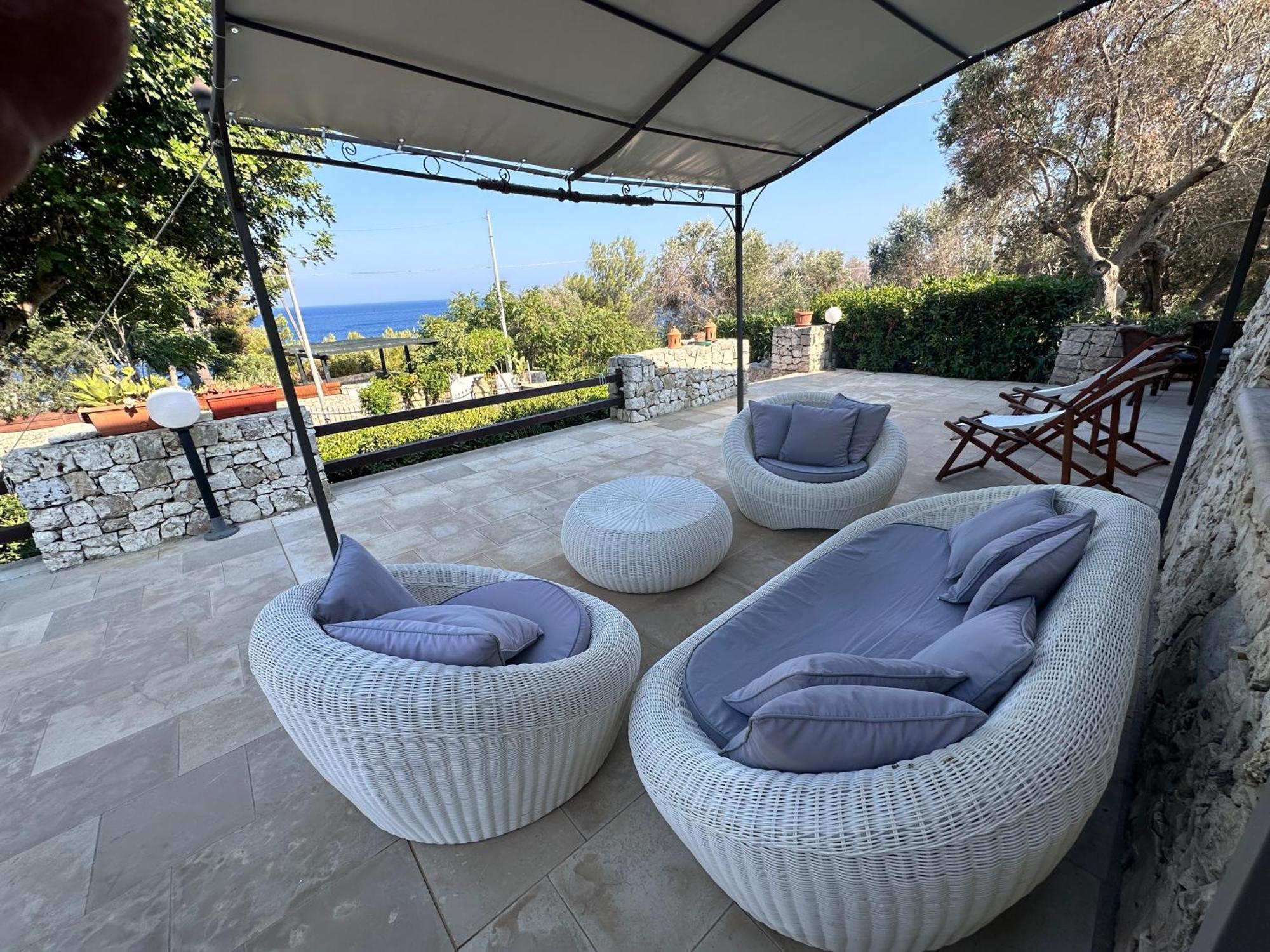 Villetta Dagre Fronte Mare Marittima Exteriör bild